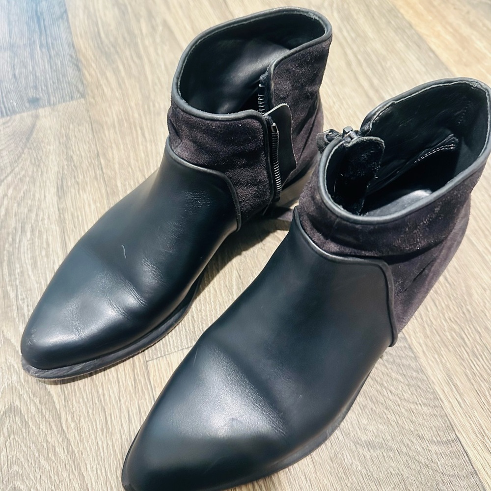 Rag&bone Black Leather Ankle Boots